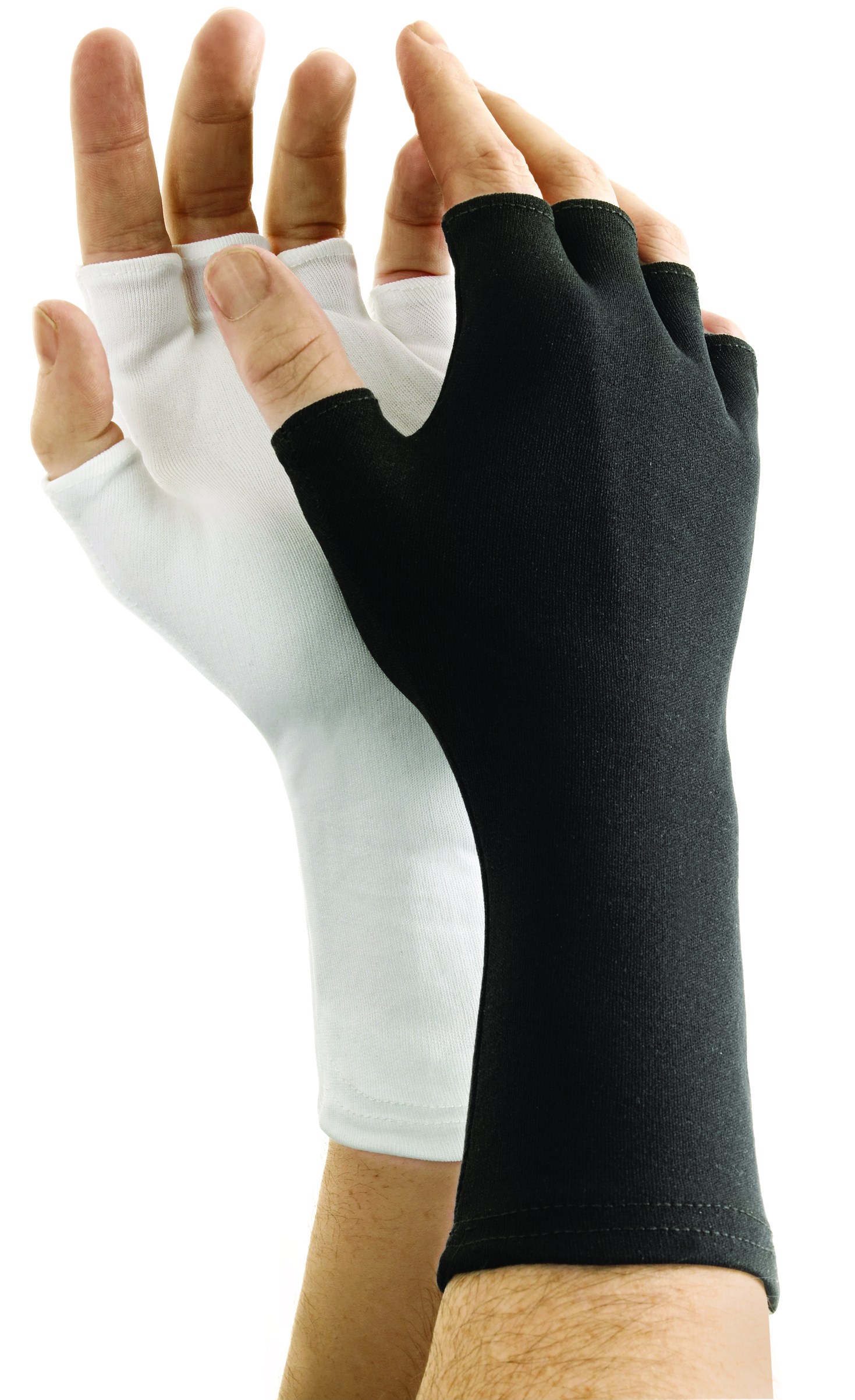 Dinkles Black Nylon Half-Finger Long-Wristed Marching Band Gloves for Flute  and Clarinet (Pair)-GL575-(Minimum Purchase of 12 pair) - Drillcomp, Inc.